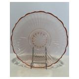 Vtg Anchor hocking Mayfair Pink Depression glass..