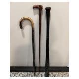 Vtg Canes & bat