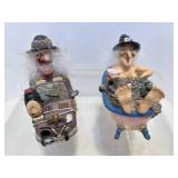 Witch sculpture figurines (poly resin)