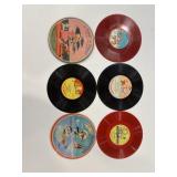 Vtg Childrens records (x10) no sleeves