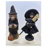 Vtg witch figurines