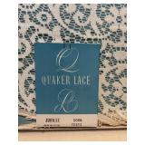 Vtg Quaker Lace 70" W x 90"H jubilee pattern