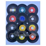 Vtg 45 RPM records (24)