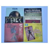Vtg Vinyl Records (16) - Elvis, Rolling Stones,...