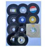 Vtg 45 RPM records (10) & Grand Ole Opry..