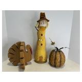 Scarecrow 18"H, Thanksgiving & fall decor