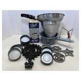Ball Zinc Mason jar caps & misc
