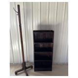 Antique 4-shelf bookcase 21"W x 7.5"D x 47"H...