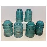 Vtg Insulators (6)