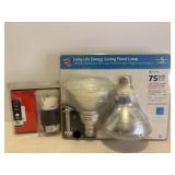 75 Watt flood lamps & Turnlock connector
