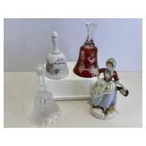 Bells & occupied Japan figurine