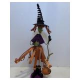 Pier 1 Giitter witch (metal) 18"H