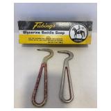 Glycerine saddle soap & hoof picks