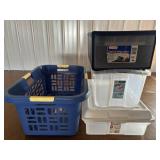 Clothes basket, storage drawer, 6.5 gal .....