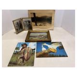 Vtg Post cards, prints & photographs