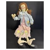 Country Lace shelf sitter 26" H