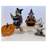 Wood Halloween decorations