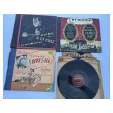 Vtg 78 RPM records Roy Rogers, Walt Disney...
