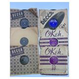 Vtg 78 RPM records (15)