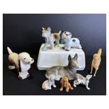 Vtg German Porcelain fly on head English Bulldog..