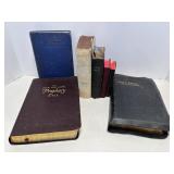Vtg Bibles & Munson shorthand book