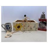 Williams Pottery creamer & misc