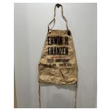 Vtg Erwin Franzen 35th Anniversary Nail apron