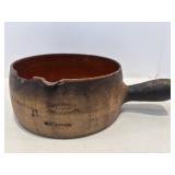 Vtg Terra Cotta pot, Vallauris, France