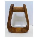Vtg Wood stirrup