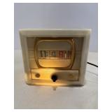 Vtg Tele-Vision electric clock 1955