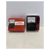 Vtg 8 -range multimeter