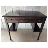 Antique Buffet desk 35.5"W x 20"D x31"H