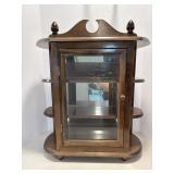 Curio Cabinet 21"W x 8" D x 24"H