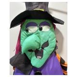 Vtg Halloween windsock (nylon) 47"H