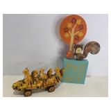 Fall squirrel decor
