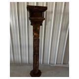Vtg hand made Planter made of wood & copper...