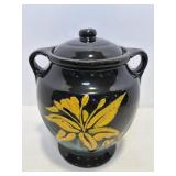 Vtg Cookie Jar (lid cracked & glued)