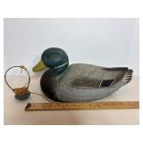 Vintage General Fibre Co Duck Decoy 15'x6.5'x7'H