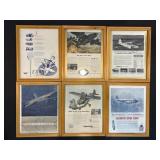 Framed Airplane Pictures 12'x15'