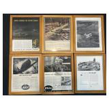 Framed Airplane Pictures 12'x15'