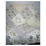 Handmade Quilt 100'x86' edges worn