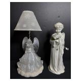 Battery Operated Angel Lights 12' & 10'H