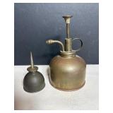 Mini Brass Oil Cans