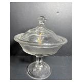 Vintage 10'H Lidded Candy Dish