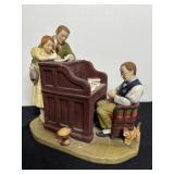 Norman Rockwell Porcelain Figurine 7'