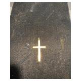 14K Cross 1.25'x2'H