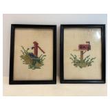 Framed Cross Stitch 6'x8'