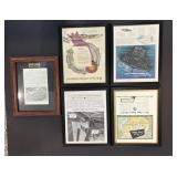 Framed Airplane Pictures 12'x15'