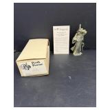 Wizard pewter figurine Dragon's & Crystal ball ...