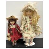 Delton porcelain doll 11'H & Seymour Mann ...